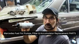 Mercedes Fuel Fix! Pumps, Filter & Accumulator Replacement DIY