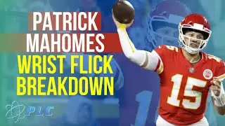 Patrick Mahomes Throwing Mechanics Breakdown To Improve Your Wrist Flick #patrickmahomes