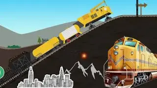 LABO YELLOW TRAIN STARTS OPERATION PLEASE BE CAREFUL #labobricktraingame #labobricktrain #labolado