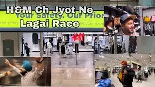 H&M Toh Kiti Shopping 🛍️|| VR Punjab Mall 🏬Gye Ghuman||Bakarpur Kare❤️Darshan || Urban Jatta vlogs