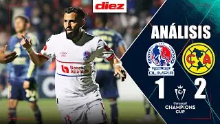 Análisis: ¿fue digno rival Olimpia contra el América a pesar de la derrota?