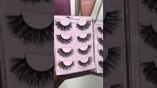 ONLY $3 WHAT A STEAL, FLUFFY LASHES TUTORIAL #eyelashes #fluffylashes
