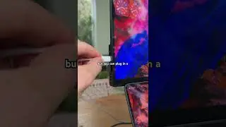 Вот почему для этого портативного монитора нужен всего один кабель 🤯