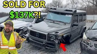 Why Did This Wrecked G-Wagon Sell for $137K?!