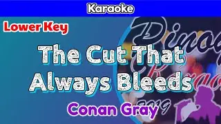 The Cut That Always Bleeds by Conan Gray (Karaoke : Lower Key)