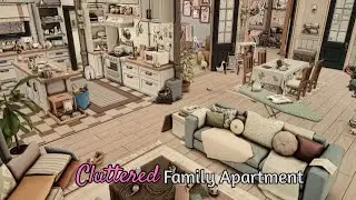 Colorful family Apartment- The Sims 4 Speed Build | Sims 4 cc | Sims 4 build | Apartment Renovation