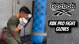 Reebok Vintage Boxing Gloves in Action: Heavy Bag Edition