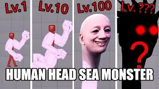 New Evolution Of HUMAN HEAD SEA MONSTER - People Playground