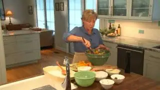 Начинка из куриных колбасок, мускатной тыквы и диких грибов - Сара Фостер
