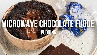 Microwave Chocolate Fudge Pudding