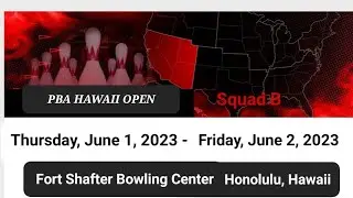 2023 PBA Hawaii Open Squad B (West Region) YT & IG @ezra_b808 #ezrabenkowski #ericbentkowski