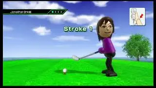Wii Golf 4 Player Gameplay: Part 3(Expert)