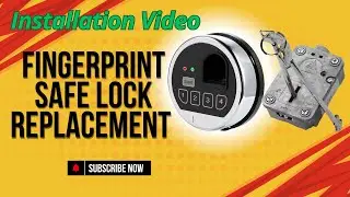 Safe Lock Installation - EMP Fingerprint Digital Safe Electronic Keypad Lock - WAH LIN PARTS - FK410