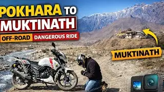 Pokhara to Muktinath Bike Ride 🇳🇵 | World’s Highest Temple Ride | Nepal Adventure Vlog