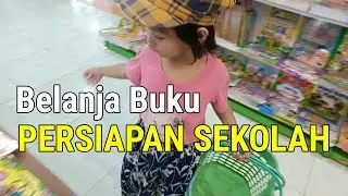 Beli Perlengkapan Sekolah ke Togamas || Jatnika Lubna Maharatuha #ayosekolah