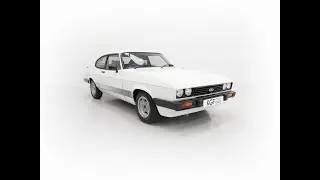 The Most Incredible Diamond White Ford Capri 2.0S with Only 12,760 Miles - SOLD!