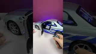 Completata ! La Collezione De Agostini RIPRODUZIONE IN SCALA 1/8 Nissan Skyline Fast and Furious