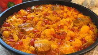 &ldquo;Arroz con coliflor, un plato ganador 🏆 lleve costillas o no, siempre tiene sabor!&rdquo;🌹