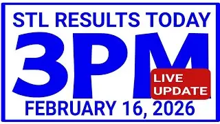 Stl results today 3pm draw February 16, 2026 stl swer3 swer4 pares pcso stl