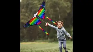 JEKOSEN KITES COLORFUL BUTTERFLY KITE FOR KIDS