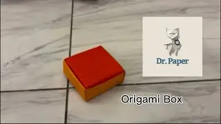 Easy Origami Box Tutorial #origami #paper #art #paperfolding #tutorial