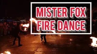 MISTER FOX PERFORMS FIRE DANCE AT WHITBY KRAMPUS WEEKEND