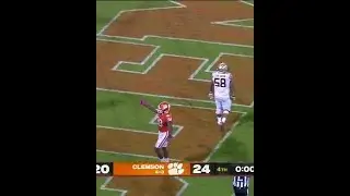 This late Clemson TD is significant to some 😲 | Shorts
