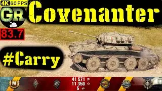 84_World of Tanks Covenanter WoT Replay - 6 Kills 1.6K DMG(Patch 1.5.0)