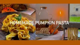Handmade Pumpkin Pasta | A Cozy Autumn Recipe 🍂