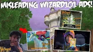 Wizard101: ТОП-5 ВВОДЯЩИХ В ЗАБЛУЖДЕНИЕ РЕКЛАМ (ФЕЙКОВЫХ/ЛОЖНЫХ РЕКЛАМНЫХ РОЛИКОВ)