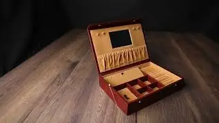 Full Grain Leather Jewelry Box Accessory Box - The Line of Beauty | Time Resistance Official Video