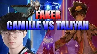 faker owns jungle | camille lol | faker camille vs taliyah