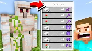 Minecraft, But Iron Golem Trades OP Items&hellip;