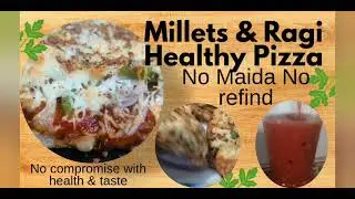 Millets & Ragi Pizza....Nutritious & Delicious. & Healthier You #swadaursajawat #viral #trending 