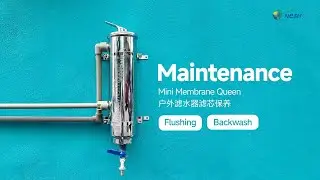 Mini Membrane Queen Maintenance 户外滤水器滤芯保养 | NESH Malaysia
