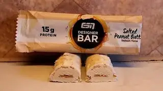 #Taste-Test- ESN Designer Bar 🥜 Salted Peanut Butter 🥜