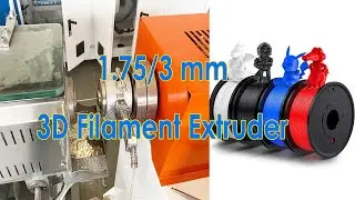 Mini Lab SJ25 3D Printer Filament Extruder Making Machine 1.75 mm 3 mm