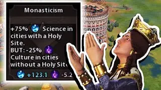 This Policy Card Is BROKEN Carrying Dramatic Ages Tamar HARD Before Turn 100 On Deity - Georgia Pt 2
