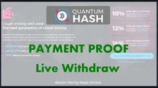 Quantum hash | 1st Payment | Live withdraw