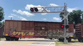 Ralph Street Railroad Crossing, Claxton, GA