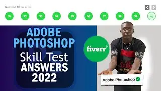 Adobe Photoshop Test in Fiverr | Take a test | Successfully pass in Fiverr |