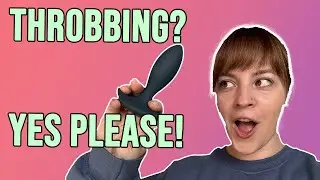 Sex Toy Review - Lux Active Throb Thrusting Silicone Butt Plug with Remote Control and Curved Base
