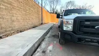 How do concrete curbs, asphalt paving, block retaining walls, dumpster pad, steel gates, paint work 