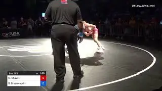 132 Lbs 3rd Place - Maddox Shaw, Pennsylvania Vs Billy Greenwood, Colorado 9d9d