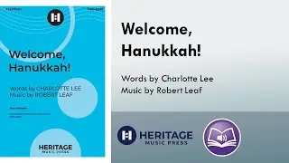 Welcome, Hanukkah! (Two-part) - Robert Leaf, Charlotte Lee