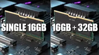Does Mixed RAM Kill Performance? 16GB vs 48GB