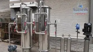 3000 lph Mineral water treatment plant