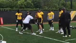 James Harrison coaches up T.J. Watt, Pittsburgh Steelers OLBs
