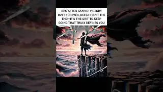 When bro said 'Victory Isn't...' 🗣#life #relatable #manga #peace