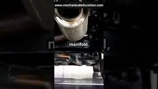 How do exhaust systems work in car engines #CarExhaust #AutomotiveTech #ExhaustSystem #vehicle